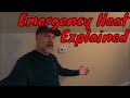What is Emergency Heat Mode And When To Use It On A Heat Pump