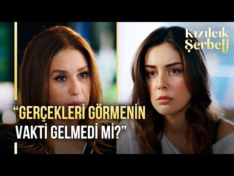 Kıvılcım, Çimen'in Emir'den ayrılmasını söylüyor! | Kızılcık Şerbeti 116. Bölüm