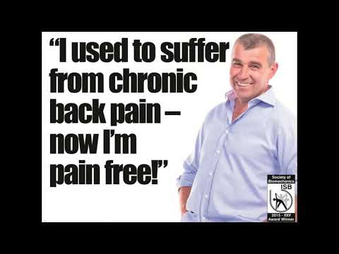 LUMBROS BIOFEEDBAC BELT STOP BACK MUSCLE AND SPINE PAIN FAST