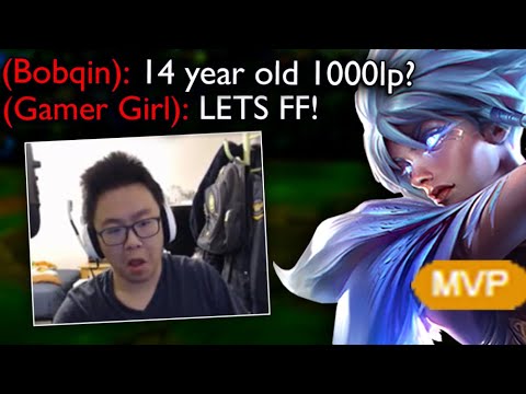Bobqin and Gamer Girl finally meets my riven | 14 year old Challenger