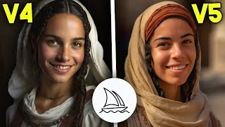 Differences Between Midjourney V4 & V5