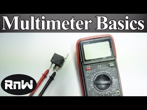 How to Use a Multimeter for Beginners - How to Measure Voltage, Resistance, Continuity and Amps