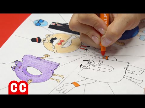 Las Ronda De Las Vocales, Video Coloreable - Mundo Canticuentos