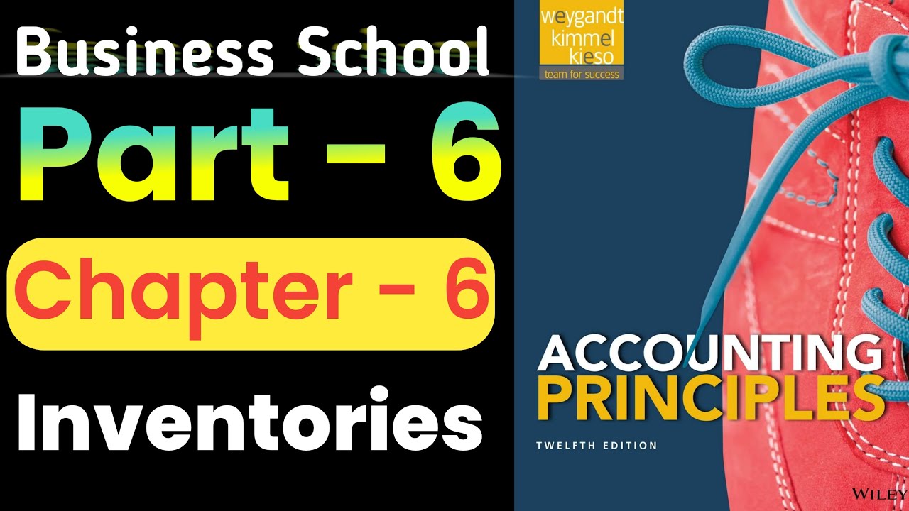 6. Inventories, Chapter 6, Weygandt, Kimmel, Kieso; 12e, Accounting Principles