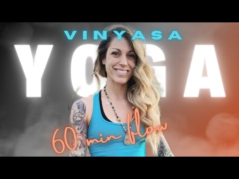All of the Vibes! 🎵 60 minute Vinyasa flow to Vibey Beats🎵