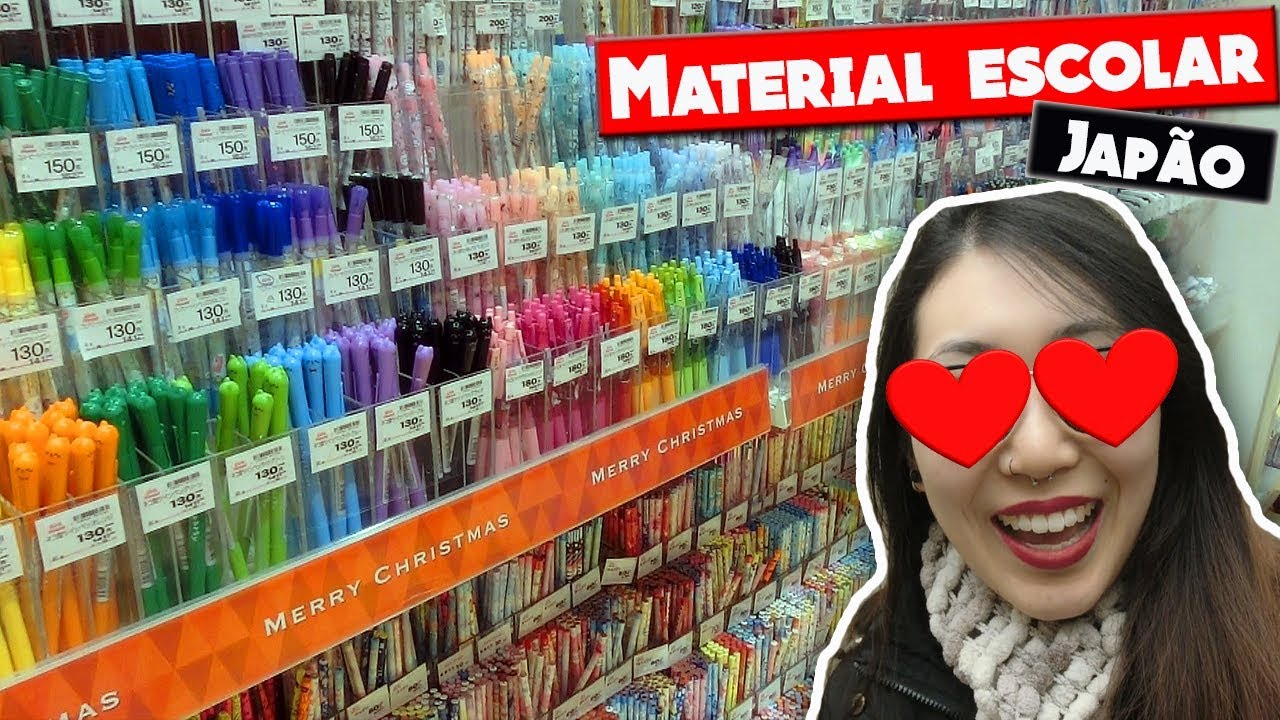 Material Escolar do Japão - KAWAII !