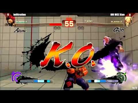 NCR 2013 SSF4 AE2012 Grand Finals - Infiltration Akuma) vs Xian (Gen)
