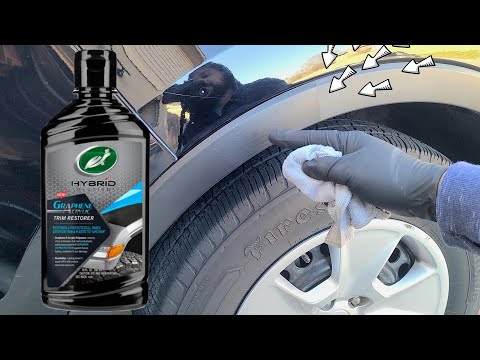 [NEW] Hybrid Solutions Graphene Acrylic TRIM RESTORER from Turtle Wax - Better Than Solution Finish?