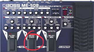 Video thumbnail for Using the Boss ME50B Pedal - Distortion Setting by LanceShellzShelton