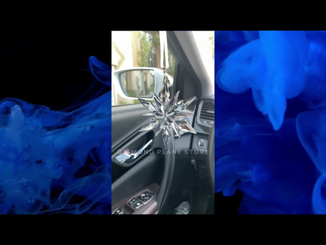 تعليقة كريستال للسيارة والمنزل حجم صغير