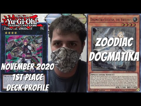 Yugioh November 2020 1st Place Locals Deck Profile - Zoodiac Dogmatika - Kyle Shook