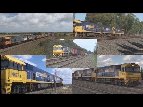 Australian trains : GE Cv40-9i : NR class locomotives