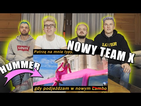 MOJA REAKCJA NA NOWY TEAM X | Kacper Blonsky