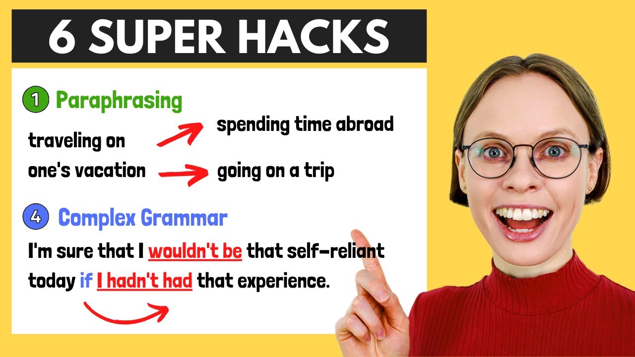 TOEFL Speaking - 6 SUPER HACKS to Boost Your Score
