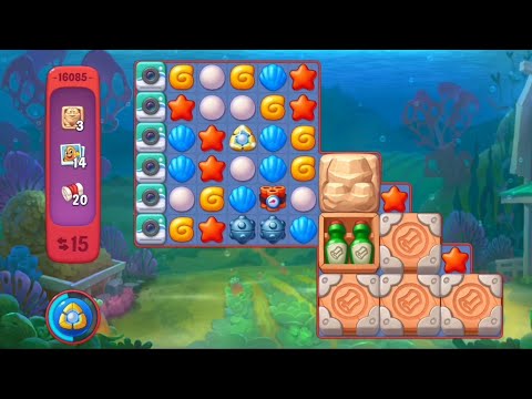 Fishdom 16085 Hard Level - NO 💣🧨💥