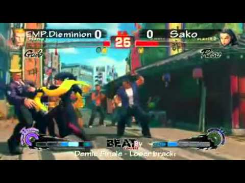 [BeatByContest 2011] Singles - TOP16 - EMP.Dieminion (GU) vs Sako (RO)