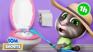 Toilet Saga: Part 3! 🚽😆  Talking Tom Shorts Compilation