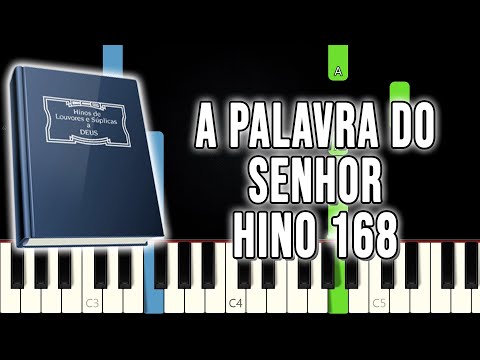 Hino 168 CCB - A Palavra Do Senhor | VERSÃO FÁCIL | Piano e Teclado Tutorial