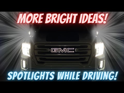 Boost Auto Parts High Beam + Spot Light Mod! GMC Sierra & Chevy Silverado (2019-2025)