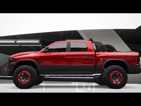 RAM REBEL TRX CONCEPT (2017)- Cinematic View |TIRE TREADS GAMING|#ram#rebel#trx#car #gameplay#truck