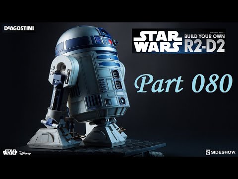 Deagostini Star Wars Bau deinen R2-D2 Part 80 - Das Front-Panel und Einbau der Steuerknöpfe!