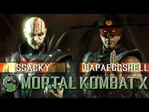Sacky vs PapaEggshell - BRUTAL SET! - MKX