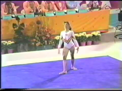 🥇 Ecaterina Szabo 🇷🇴 FX TO 1984 Olympic Games