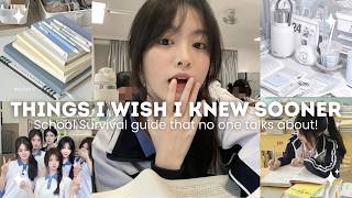 School Advice You'll Actually Use | How to actually survive school 🤍