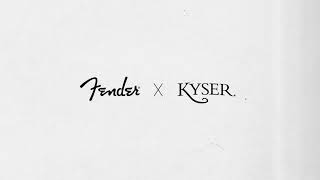 Video thumbnail for Fender x Kyser Electric Guitar Classic Color Capo Collection by Kyser Capos