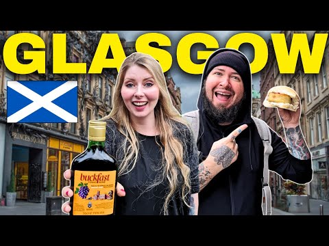 24 Hours in GLASGOW, SCOTLAND 🏴󠁧󠁢󠁳󠁣󠁴󠁿 - Should Tourists COME HERE? (Barras Market & SCOTTISH FOOD)