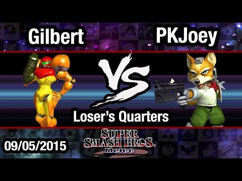 Gilbert (Samus) vs. PKJoey (Fox) - Loser's Quarters - Melee