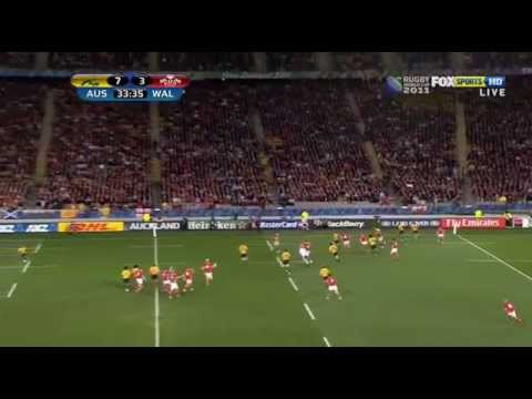 Rugby union, 3rd place play off, Australia vs Wales at Auckland, New Zealand part 4.