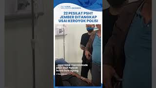 Polres Jember Tangkap 22 Oknum Pesilat PSHT, Diduga Keroyok 5 Polisi saat Acara Puncak Suro Agung