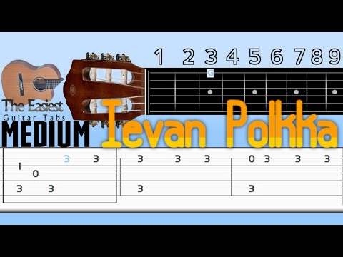 Eino Kettunen - Ievan Polkka Guitar Tab I Eino Kettunen - Ievan Polkka Guitar Tab I