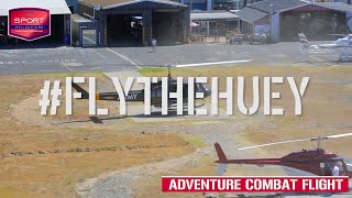 Huey Simulated Combat Mission Flight