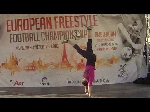 FEMALE FINAL BATTLE - Lucia (Slovakia) vs Laura (Italy) :: EFFC 2015