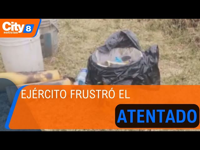 Frustran atentado con explosivos en Facatativá: hallan depósito ilegal con 15 kilos 