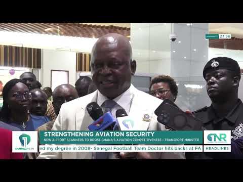 Accra Airport Passengers React to New Security Screening Equipment