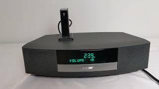 Bose Wave Radio II and Bose Wave SoundLink Adapter demo