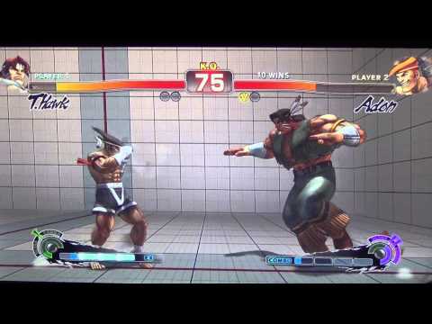 WNF Super Street Fighter 4 AE DSC Blockbuster Jon (Adon) vs Image (T.Hawk)