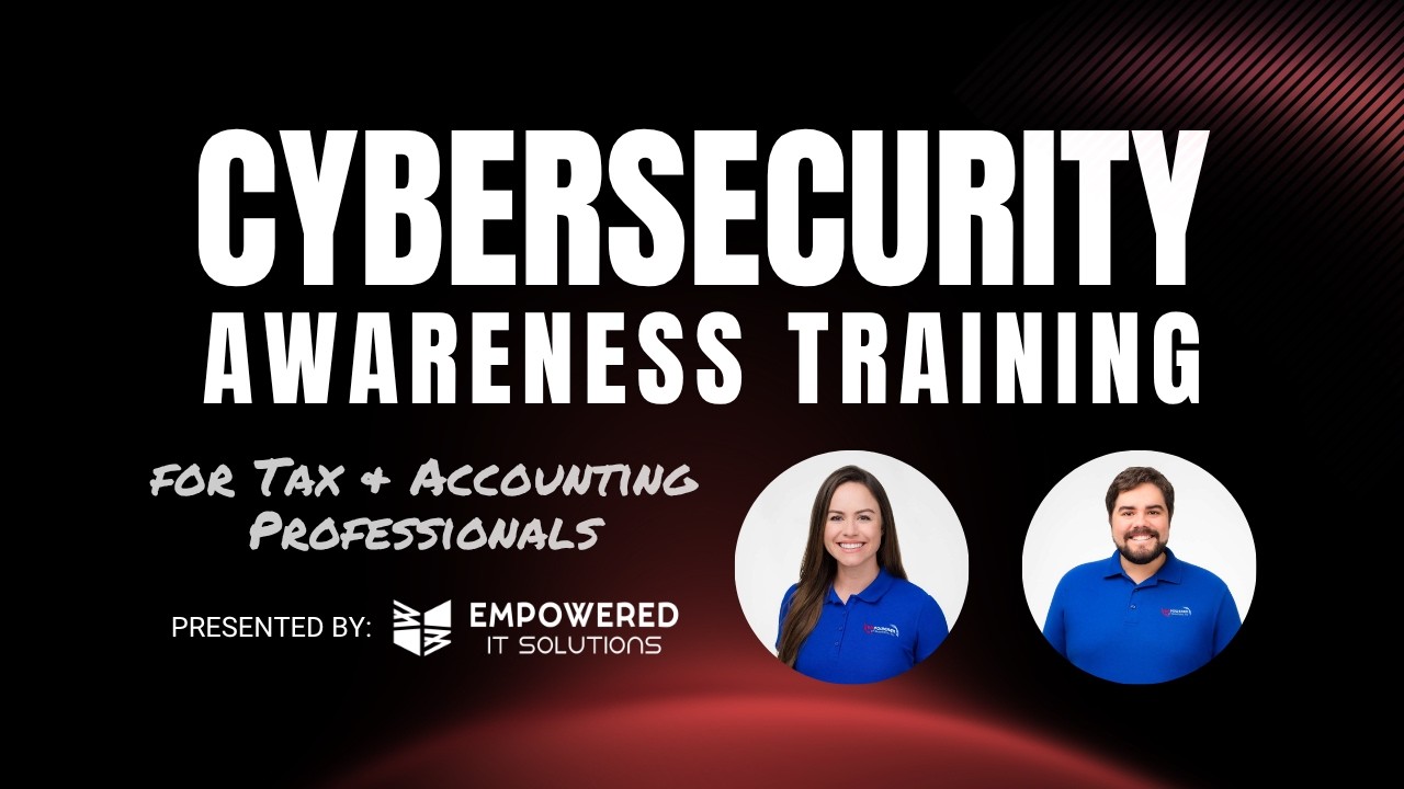 Cybersecurity Awareness Training for Tax & Accounting Professionals