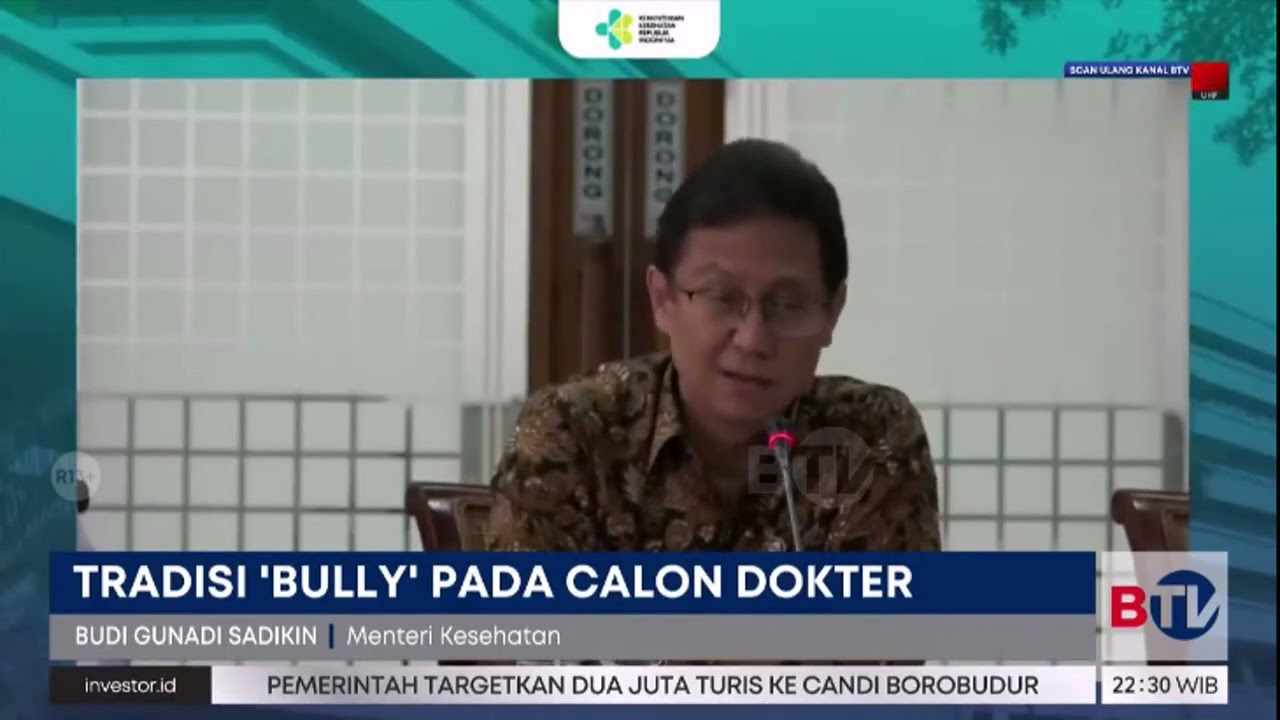 Menkes Budi Ungkap Praktik Bullying Calon Dokter Spesialis