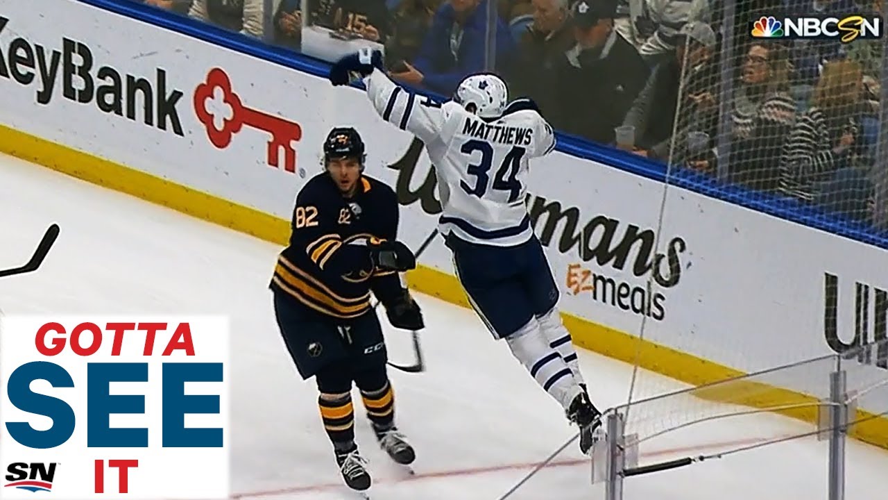 Vidéo: Quel jeu d'Auston Matthews!!!!!!!!! Un VISIONNAIRE...