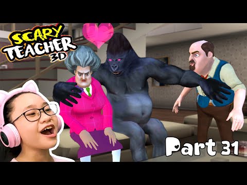 Scary Teacher 3D New Levels 2021 - Part 31 - Bad Kong Clusion Walkthrough!!!