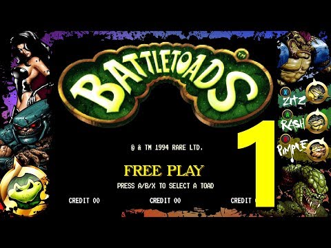 Battletoads Arcade Episode 1: Swingin' Size 13s