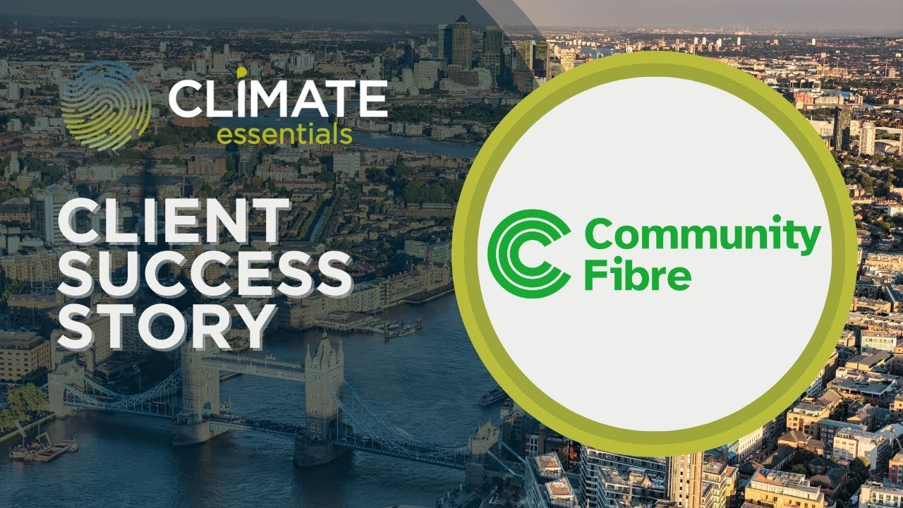 Climate Essentials x Community Fibre — Client Success Story video thumbnail