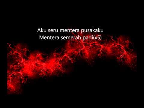 Spider & M. Nasir - Mentera Semerah Padi [lirik] [HD]