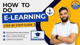 E-Learning on DG Shipping New Portal | Step-by-Step Guide