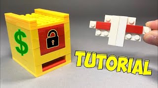 How to build a Lego Safe with KEY / LEGO TUTORIAL