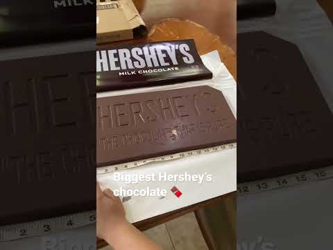 Biggest Hershey's Chocolate 18 inches wide